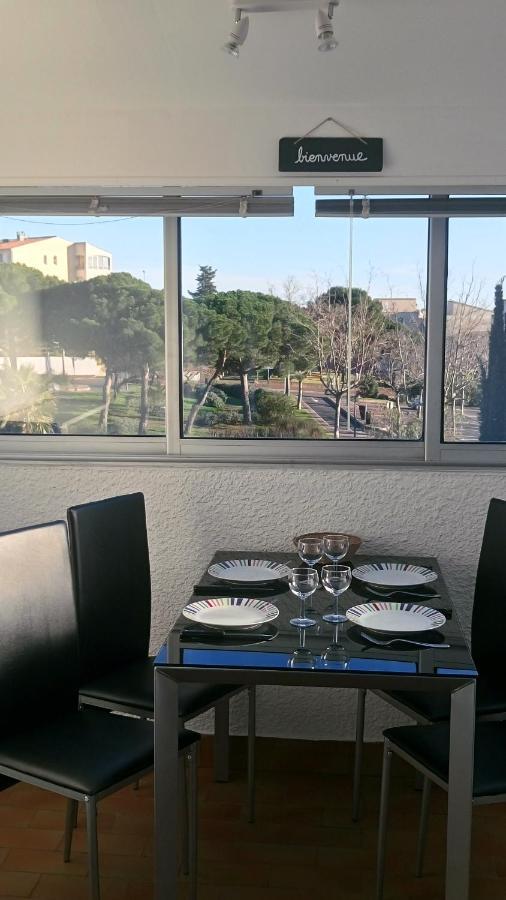 Lara 3 - T2 Loggia Piscine 2 Lits Doubles Parking Pres Du Centre-Port Et Ile Loisirs Apartment Agde Bagian luar foto