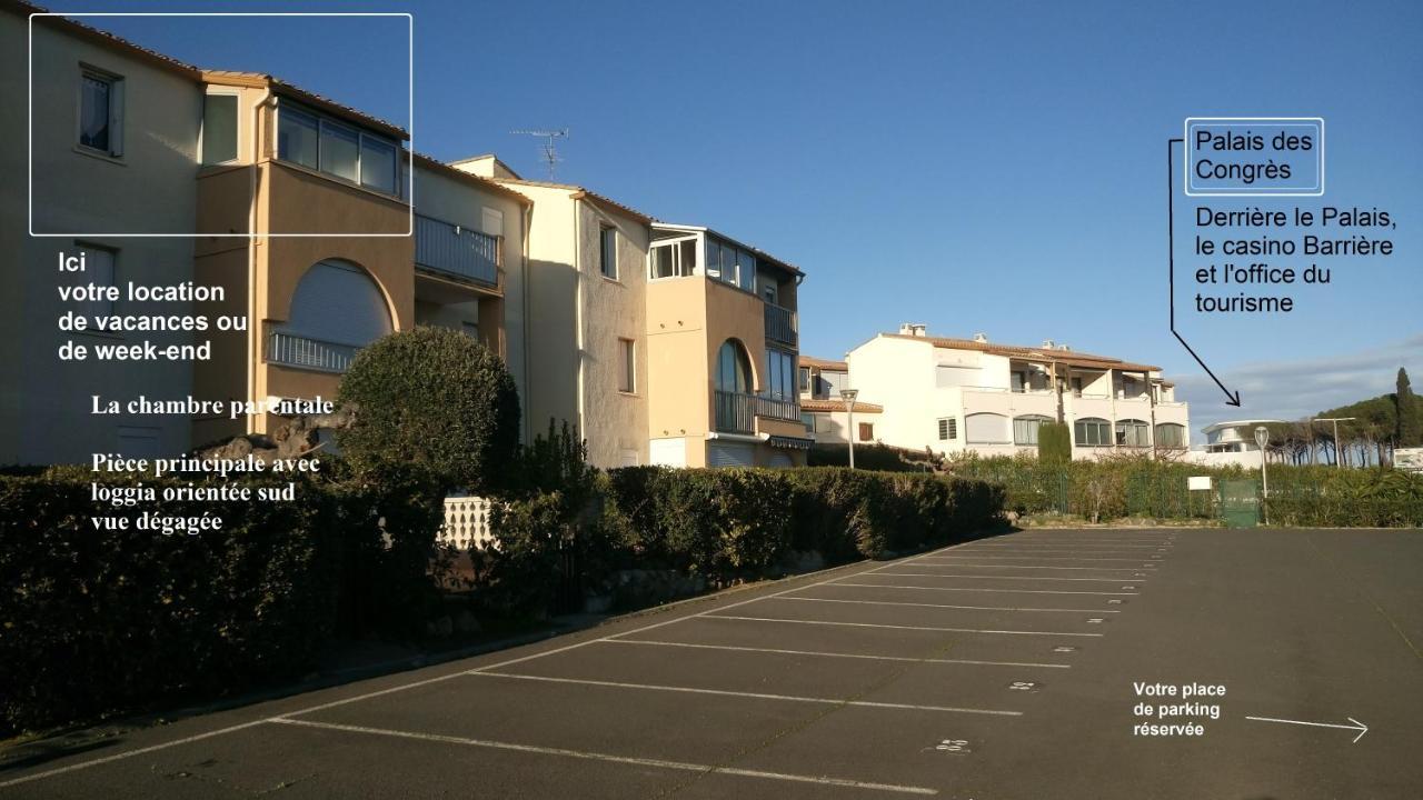 Lara 3 - T2 Loggia Piscine 2 Lits Doubles Parking Pres Du Centre-Port Et Ile Loisirs Apartment Agde Bagian luar foto